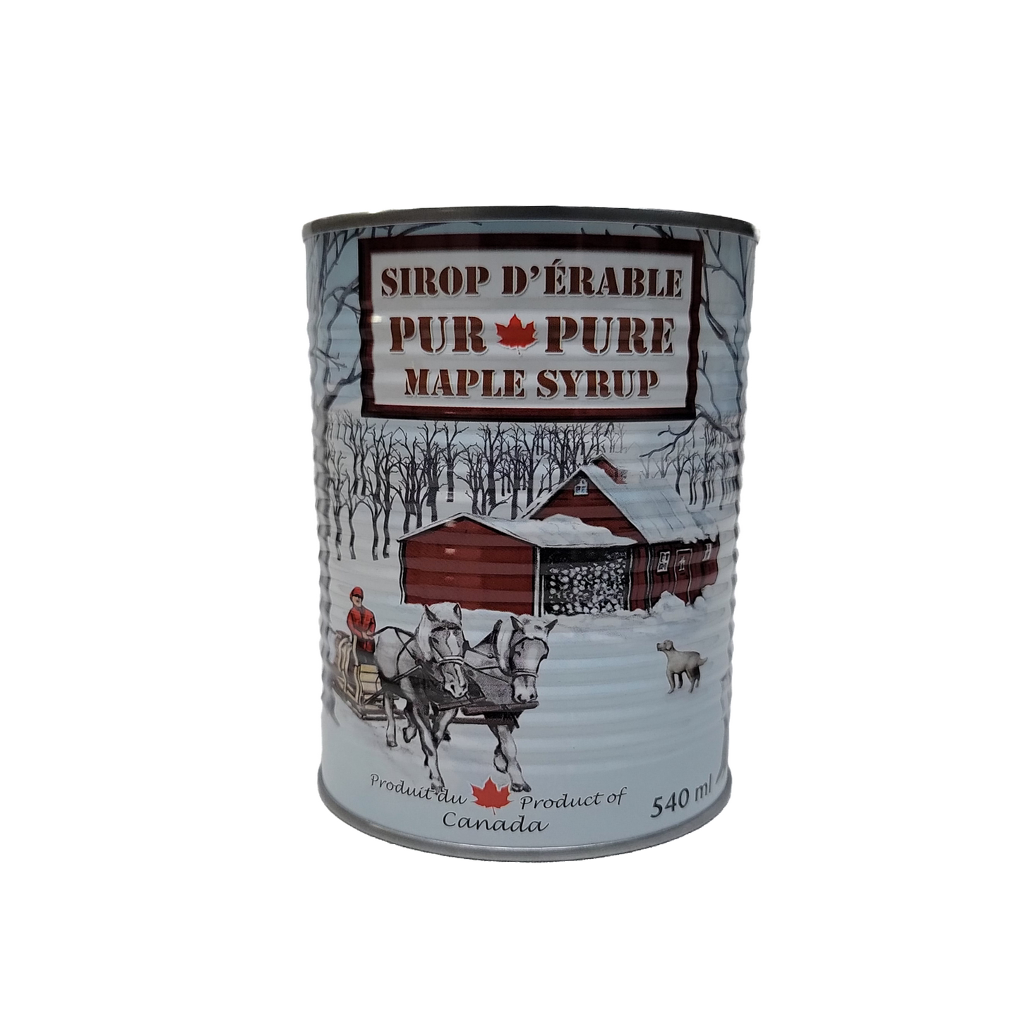 Maple Syrup Canned
