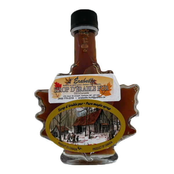 Maple Syrup Leaf Bottle